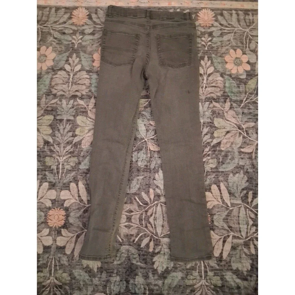 The Children's Place Boys Super Skinny Stretch Jeans Gray Size 12